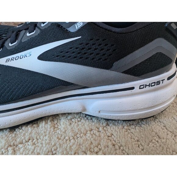 Brooks Ghost 15 Running Shoes Women Size 10 Black Cushion Neutral - Picture 6 of 12